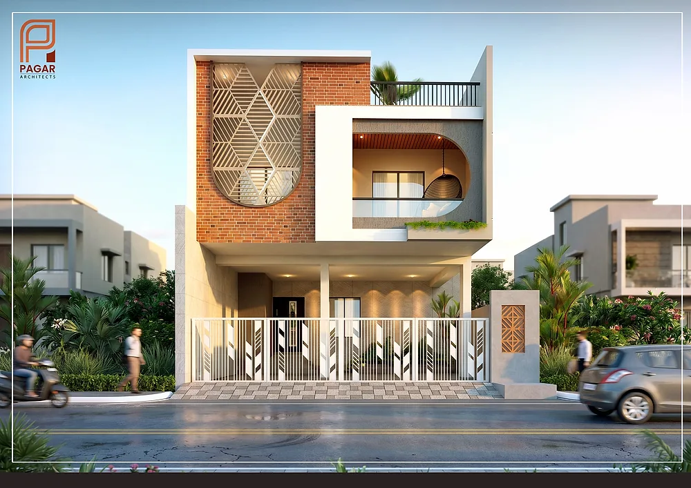 Brick & Jali Residence